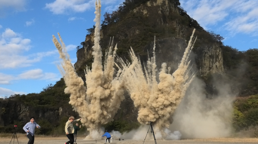 セメント爆破